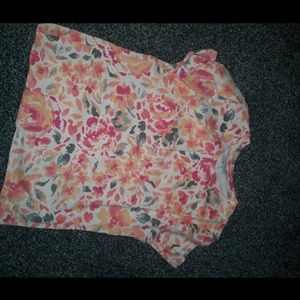 Floral tee